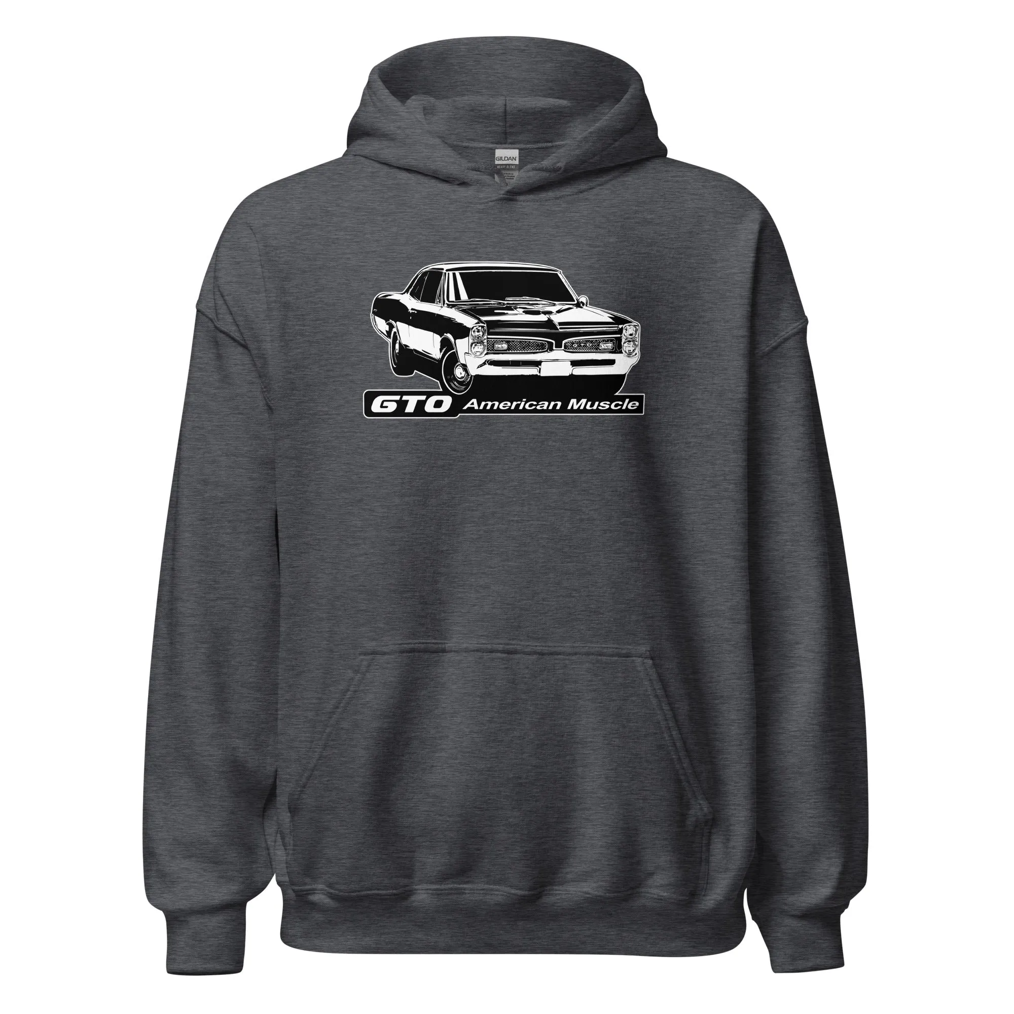 67 GTO Hoodie Sweatshirt - American Muscle - Hoodie