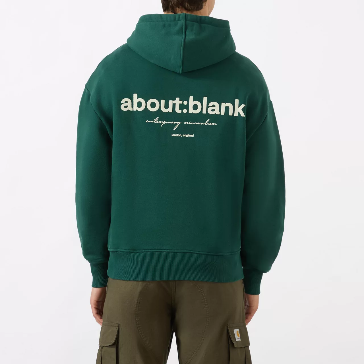 ABOUT:BLANK Box Logo Hoodie - Green