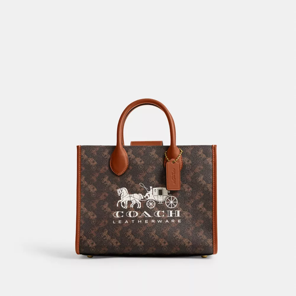 ACE TOTE 26 WITH HORSE AND CARRIAGE PRINT