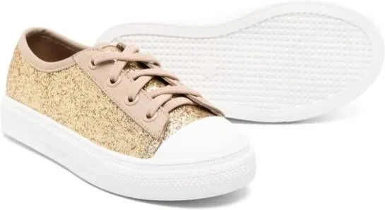 Age of Innocence Mabel glitter sneakers Gold