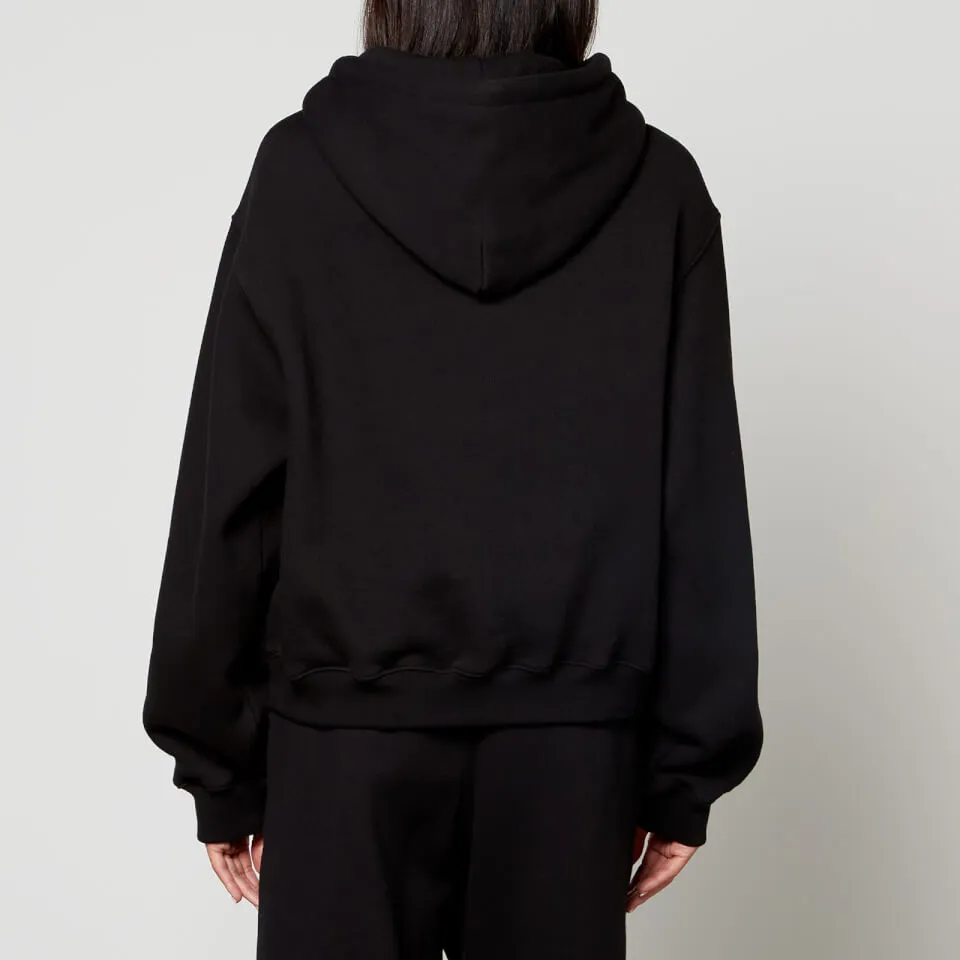 Alexanderwang.T Essential Cotton-Blend Jersey Hoodie - XS | Coggles