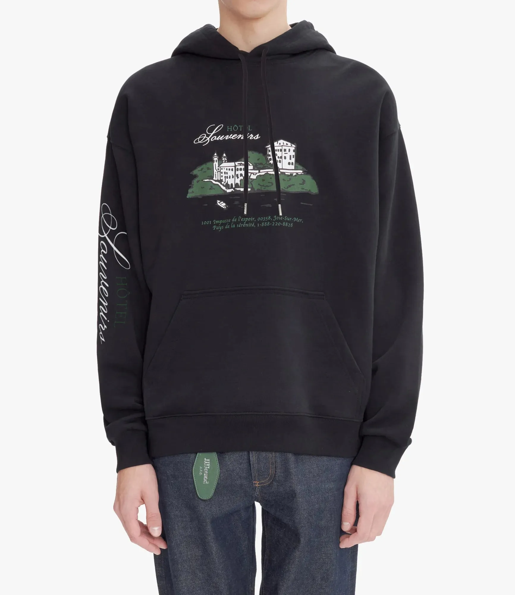 A.P.C.   Hoodie Hotel Jjjjound Noir (unisex)