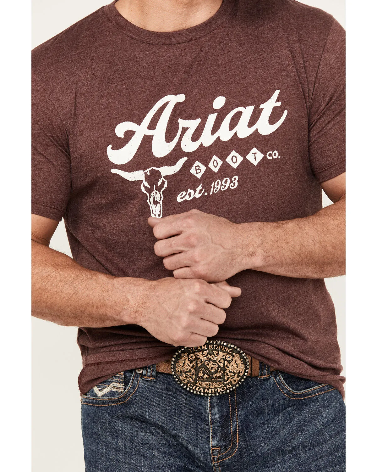 Ariat Men's Established Boot Co Short Sleeve Graphic T-Shirt