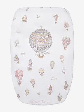 Atelier Choux - Baby Hot Air Balloons Fitted Sheet | Childsplay Clothing