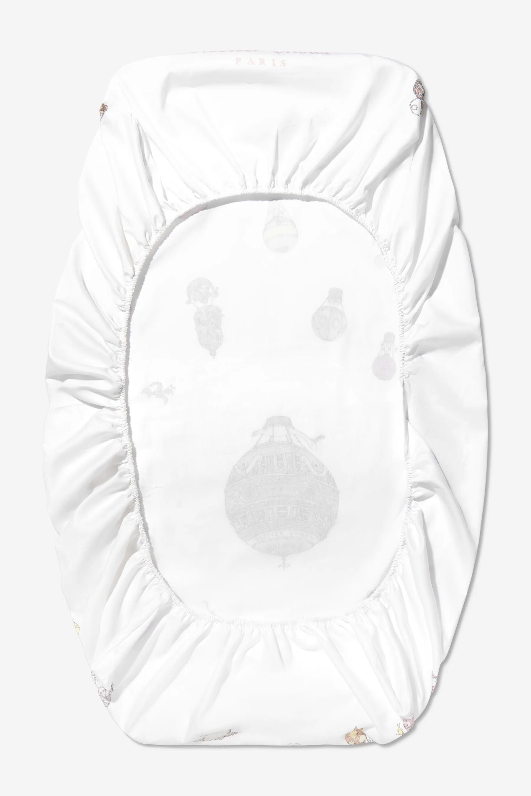 Atelier Choux - Baby Hot Air Balloons Fitted Sheet | Childsplay Clothing