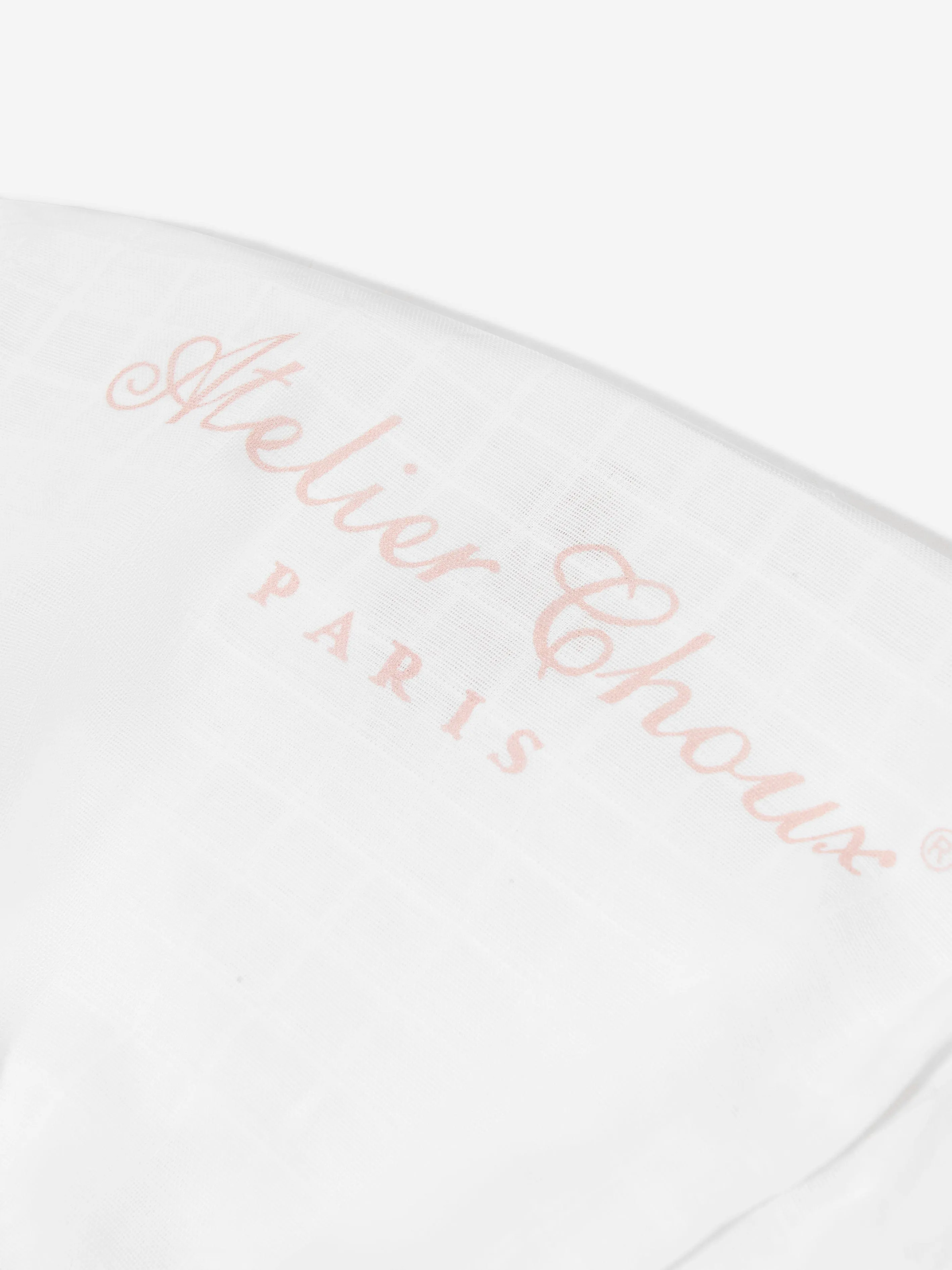 Atelier Choux Baby Hot Air Balloons Fitted Sheet in White