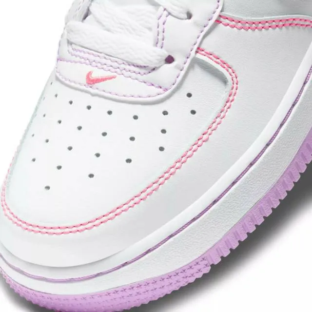 AUTHENTIC NIKE AIR FORCE 1 White Lavender  CW1575 110 GS...