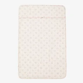 Baby Girls Beige Floral Blanket (97cm)