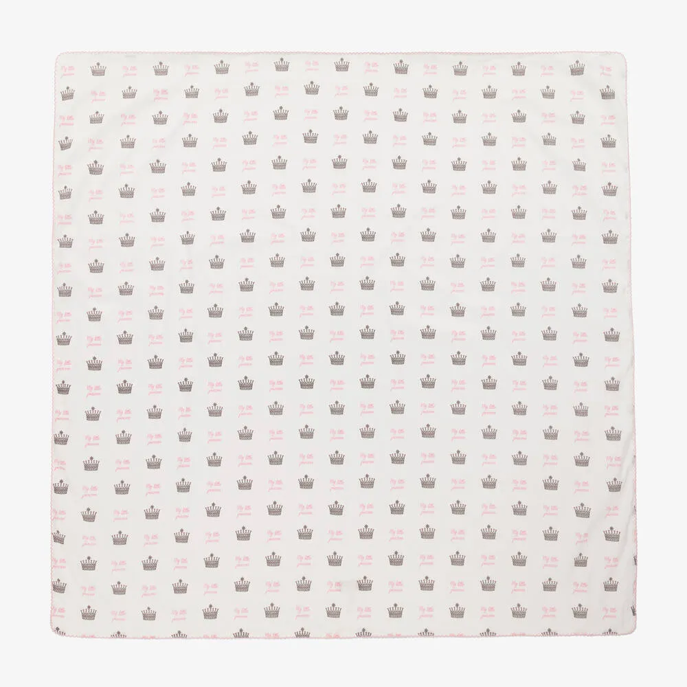 Baby Girls Ivory Blanket (94cm)