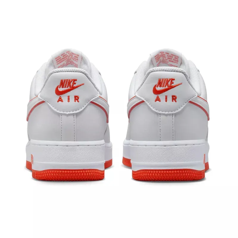 Baskets Nike Air Force 1 Lo - Blanc Et Rouge - Homme