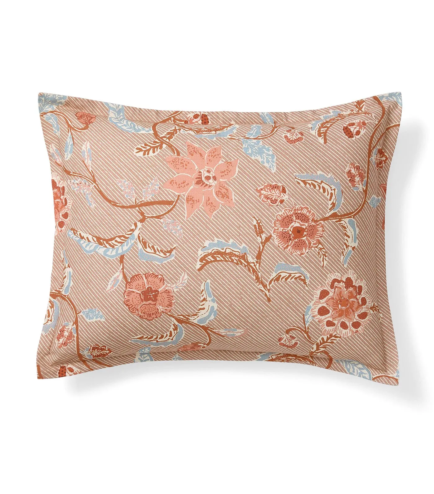 Batik Floral Duvet Cover & Shams Petal