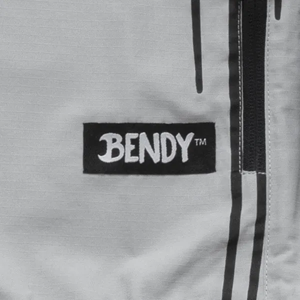 Bendy Drip Ink Windbreaker