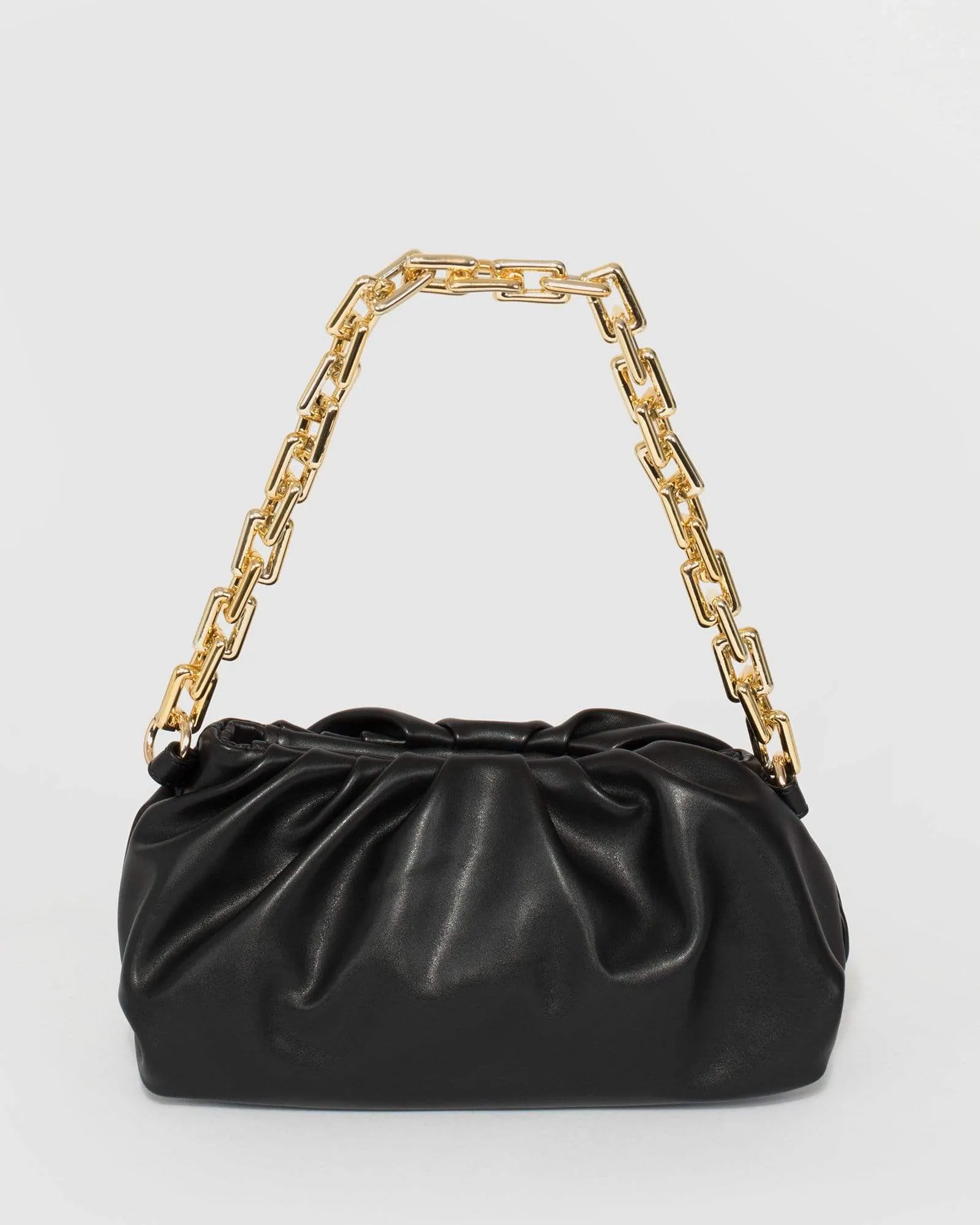 Black Claire Chain Shoulder Bag