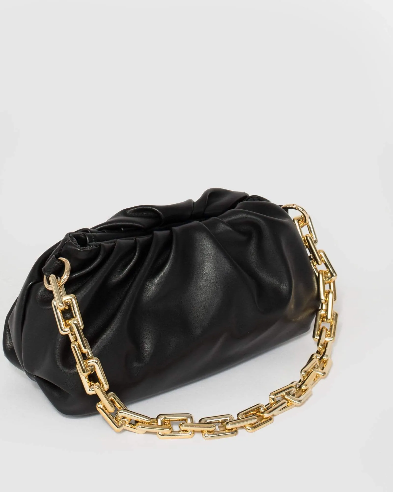 Black Claire Chain Shoulder Bag