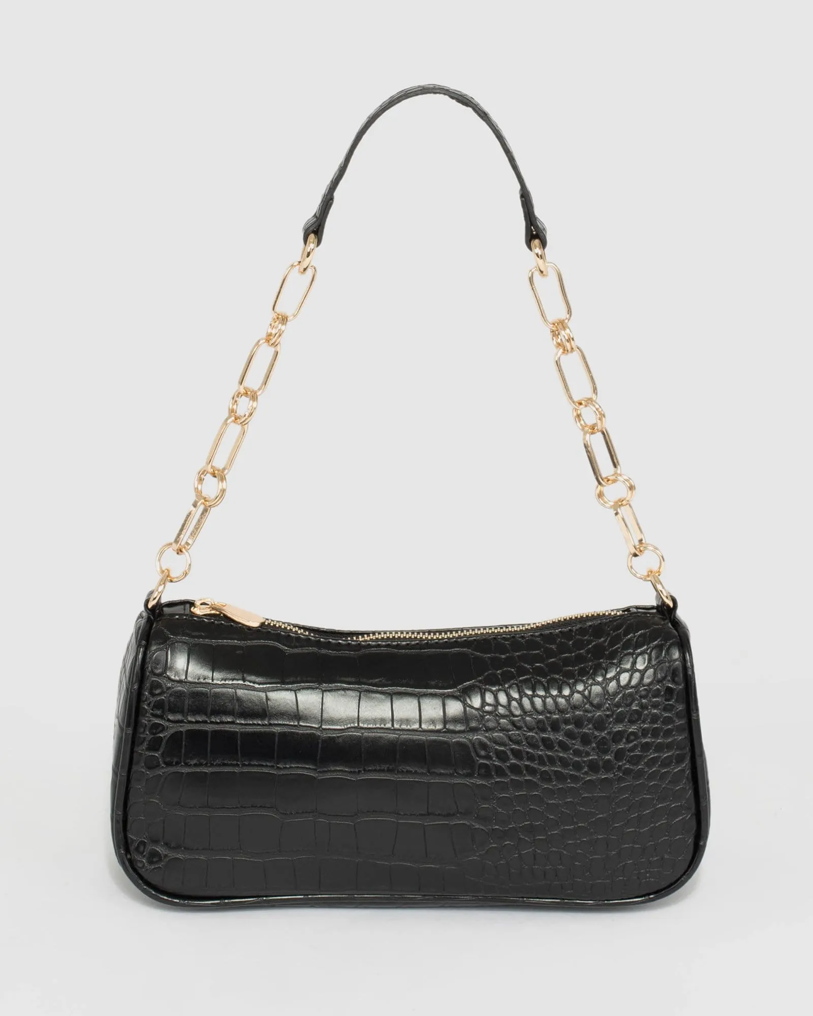 Black Milena Basic Shoulder Bag