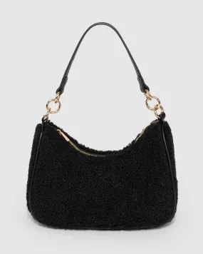 Black Zeeva Slouch Shoulder Bag