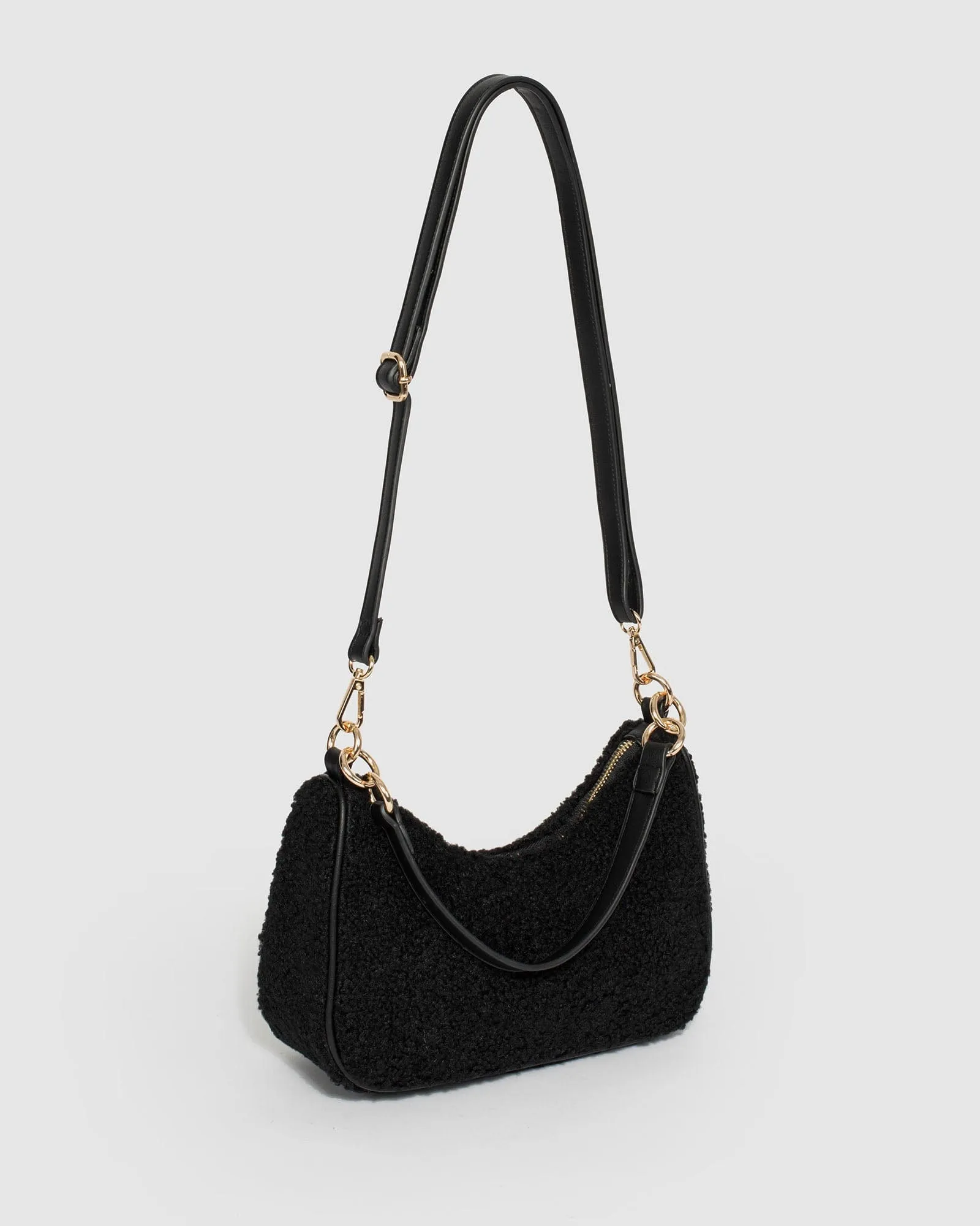 Black Zeeva Slouch Shoulder Bag