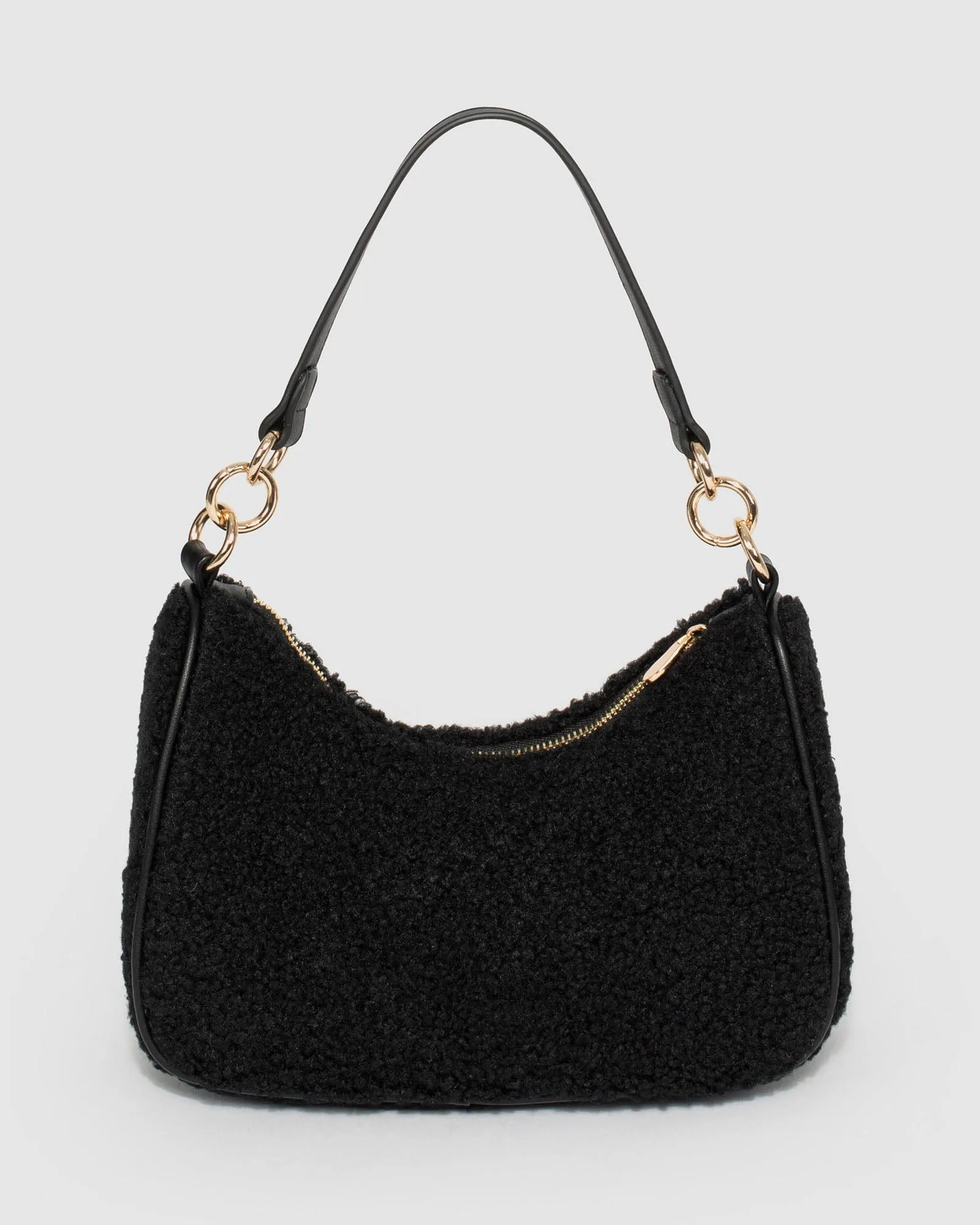 Black Zeeva Slouch Shoulder Bag