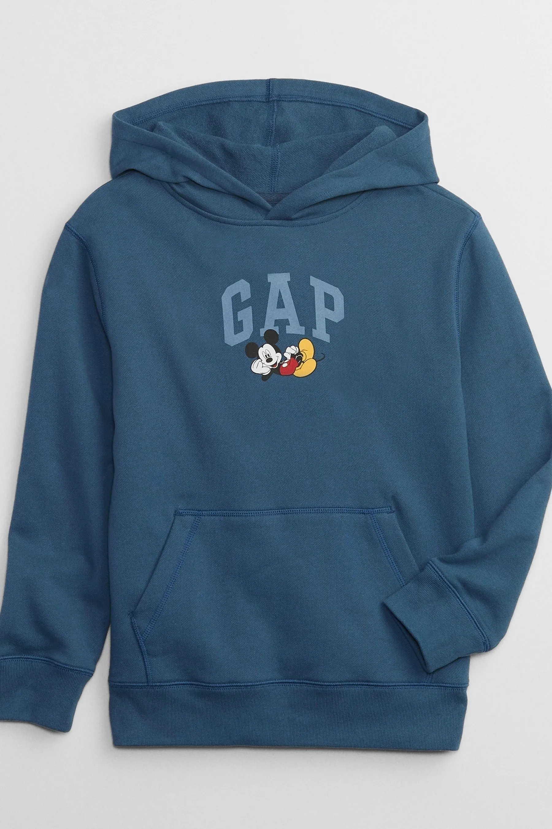 Blue Disney Mickey Mouse Graphic Logo Hoodie