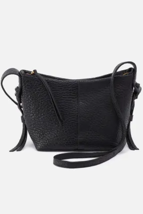 Bonita Crossbody - Bubble Pebbled Black | HOBO