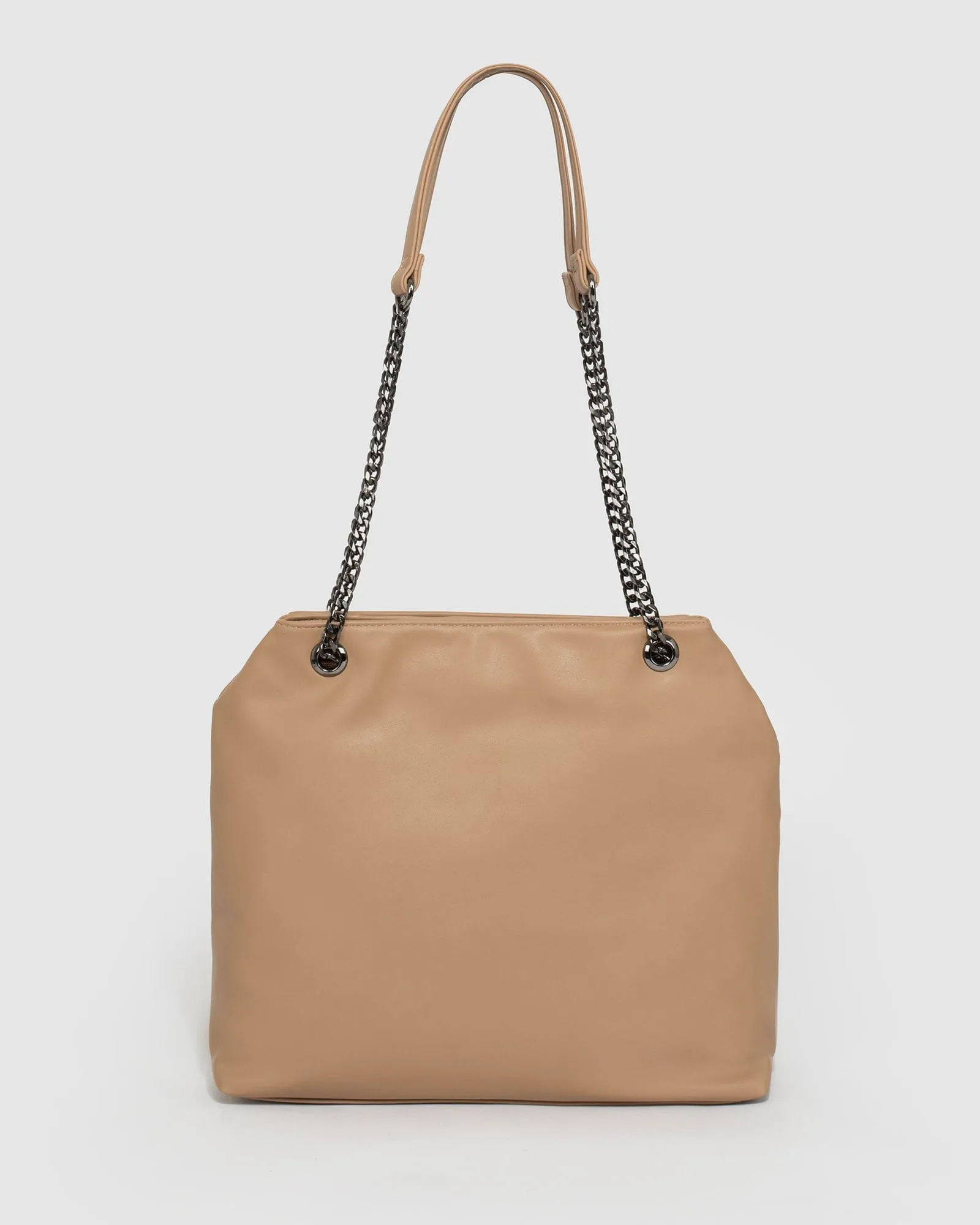 Caramel Eliza Pocket Shoulder Bag