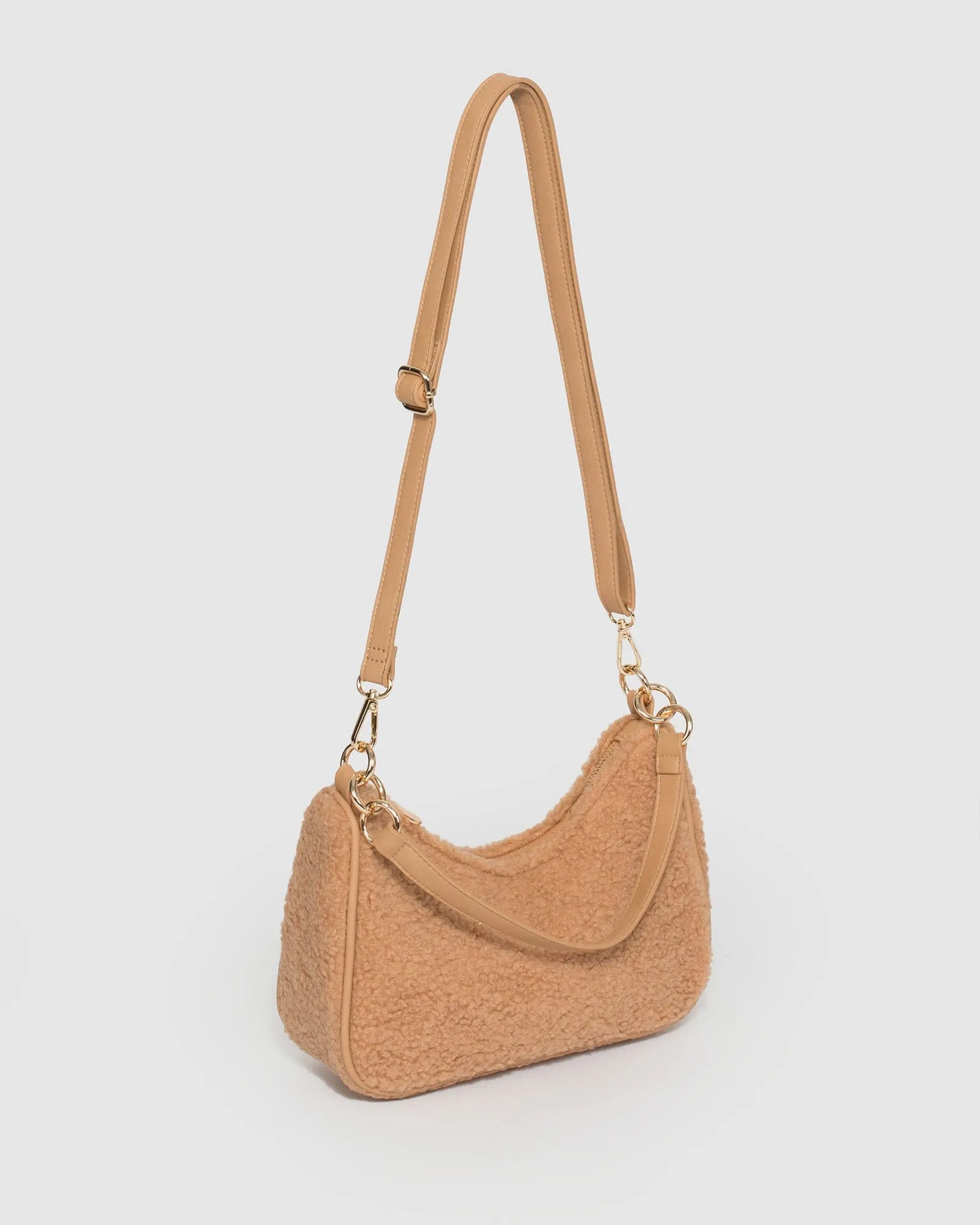 Caramel Zeeva Slouch Shoulder Bag