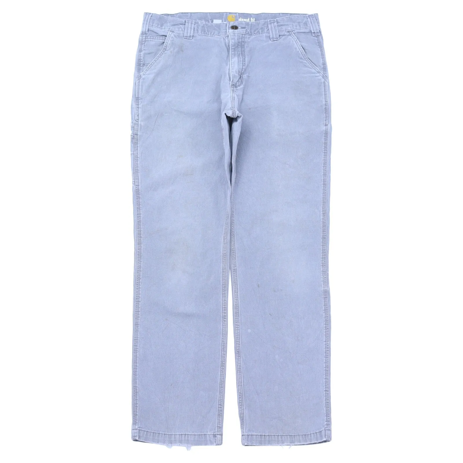 Carhartt Fade Grey Work Trousers