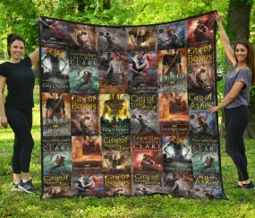 Cassandra Clare Shadowhunter series Book Covers Quilt