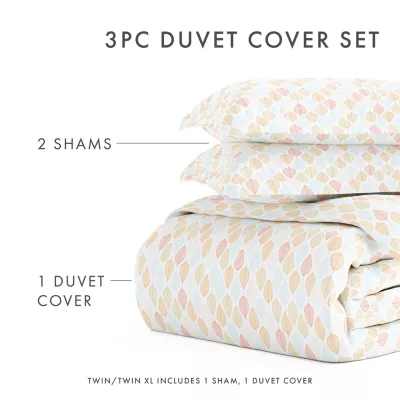 Casual Comfort Premium Ultra Soft Fall Foliage Duvet Cover Set