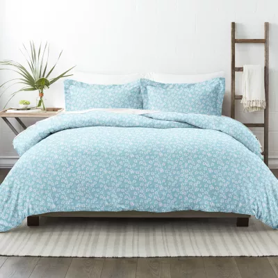 Casual Comfort Premium Ultra Soft Wheatfield Pattern Duvet Cover Set