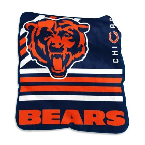 Chicago Bears 50 x 60 Raschel Throw Blanket