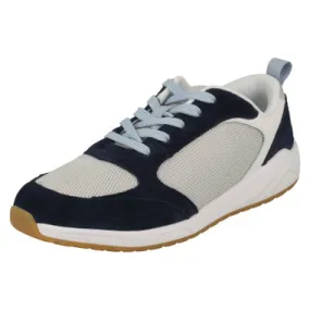 Childrens Clarks Unisex Lace Up Trainers Aeon Flex Y