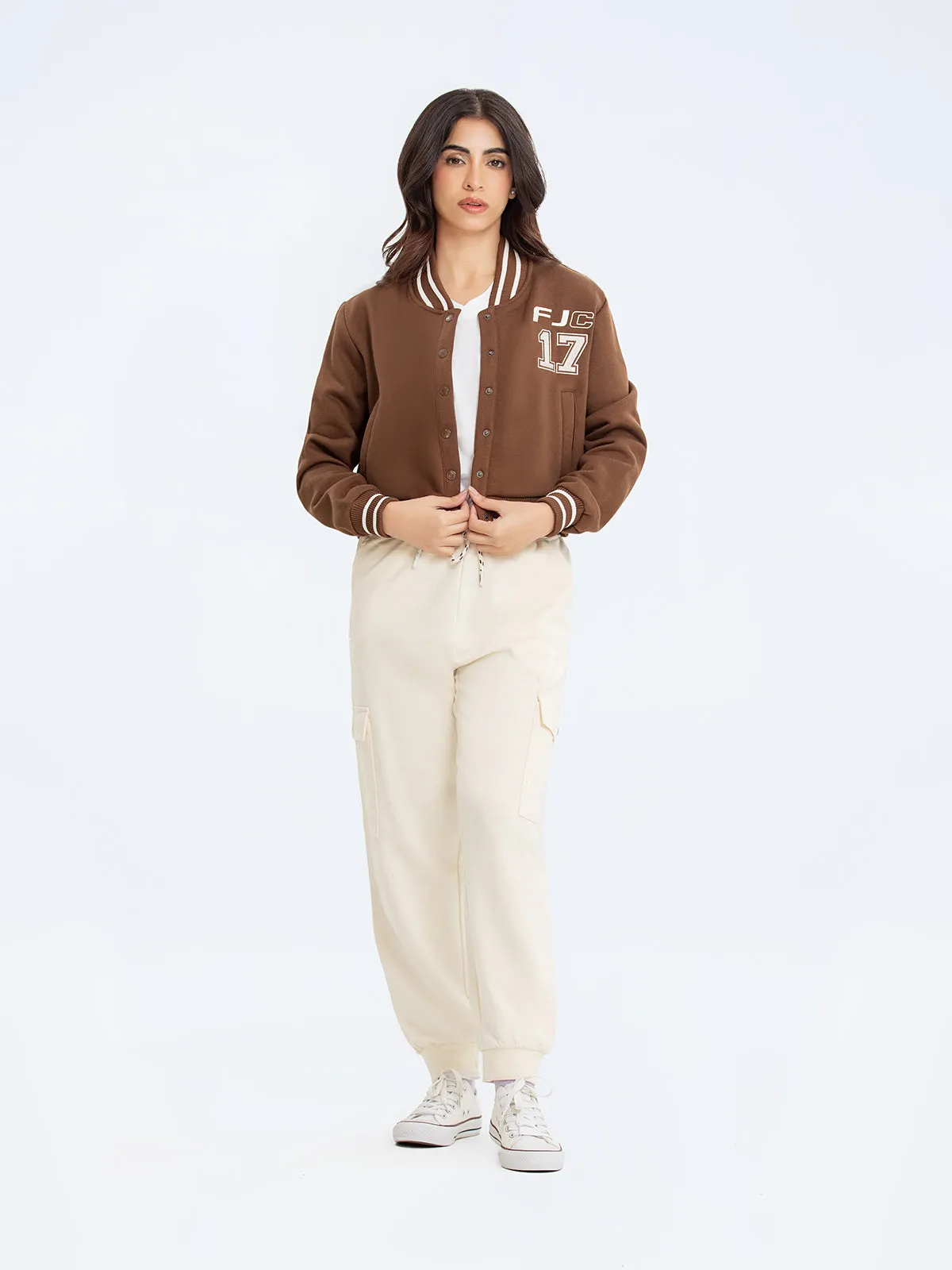 Collegiate Crop Jacket - FWTJK23-001