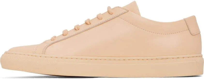 Common Projects Beige Original Achilles Low Sneakers