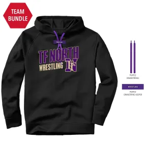 Cool-Touch Hoodie-Unisex--Thornton Fractional North HS Team Store-