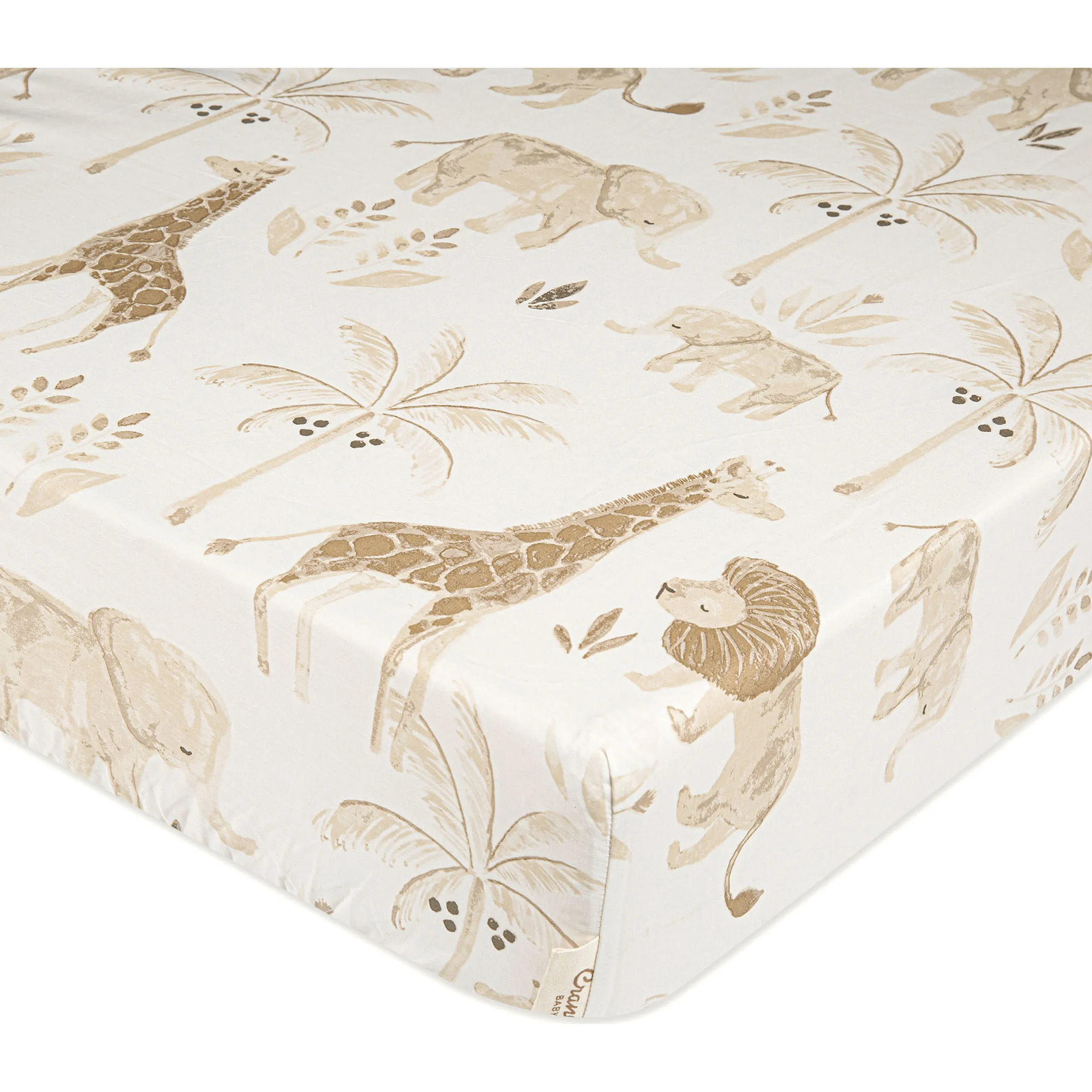 Crane Baby Crib Sheet (Animal), Kendi