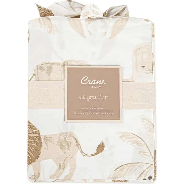 Crane Baby Crib Sheet (Animal), Kendi