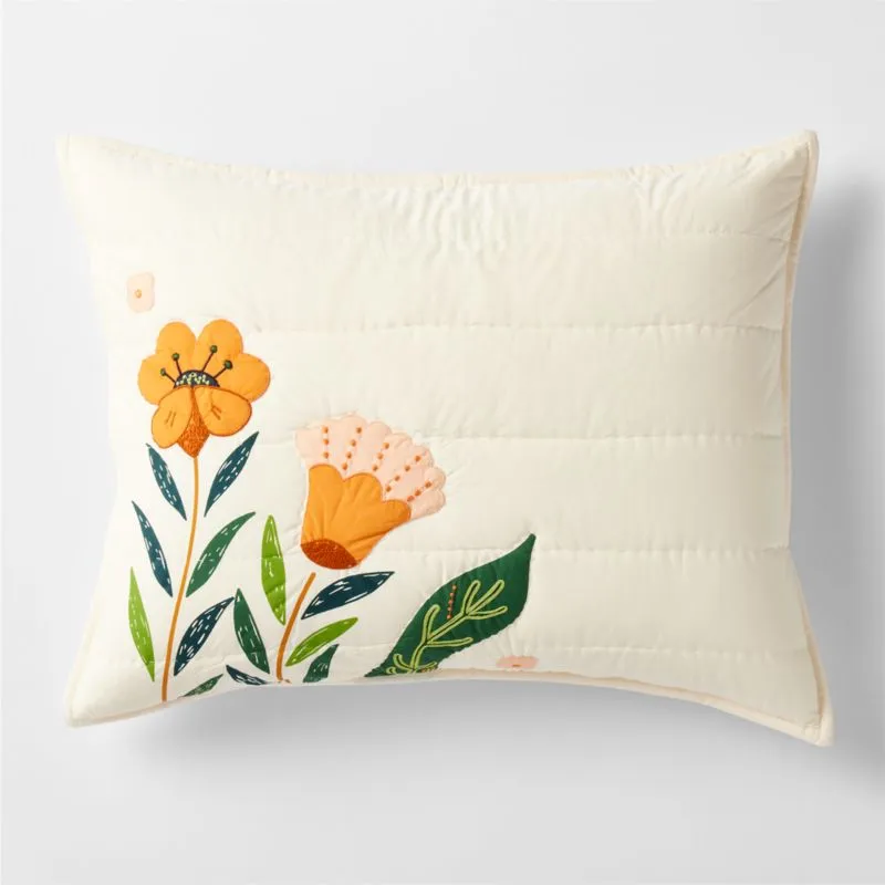 Crate&Barrel Marrakech Tiger Kids Pillow Sham