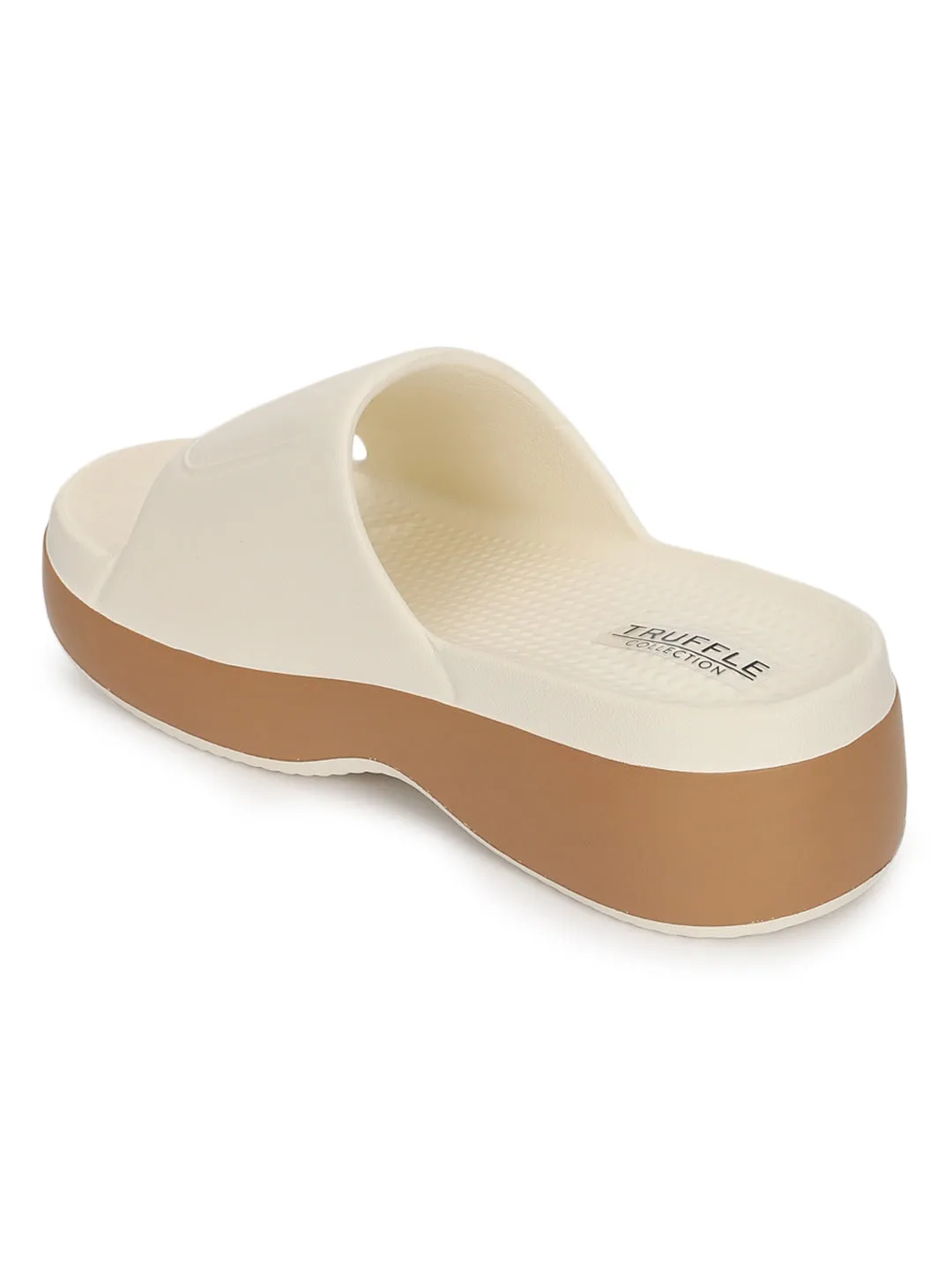 Cream Mocha PU Slip-On Flats (TC-RS3690-CRMMOC)