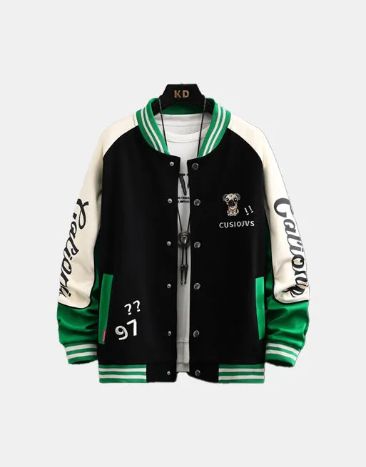 CUSIOUVS 97 Varsity Jacket