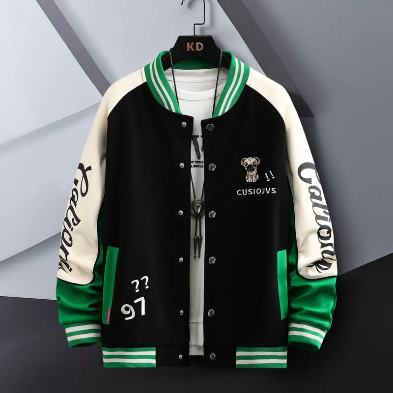 CUSIOUVS 97 Varsity Jacket