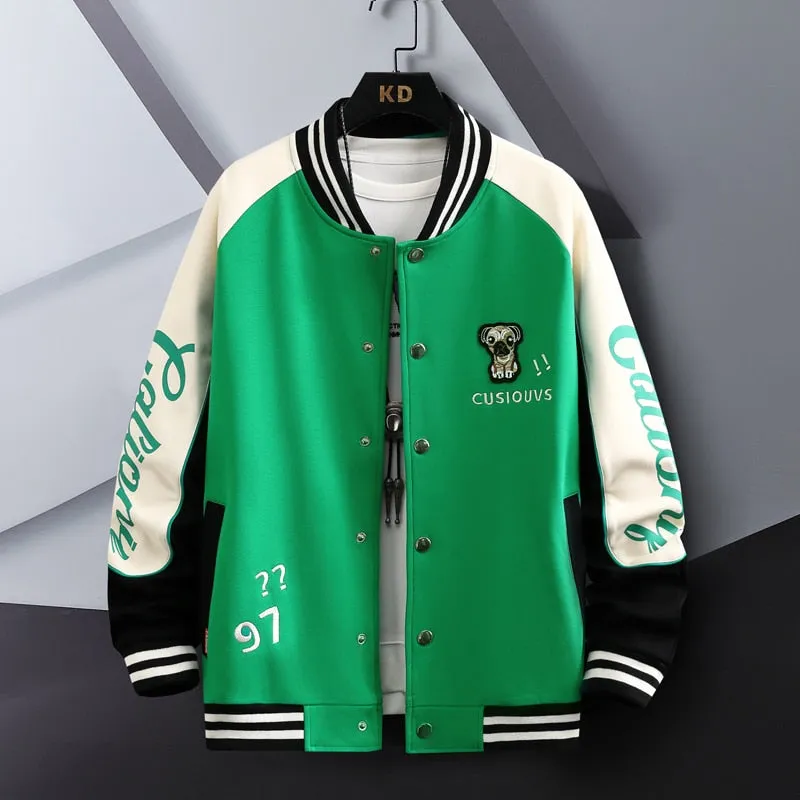 CUSIOUVS 97 Varsity Jacket