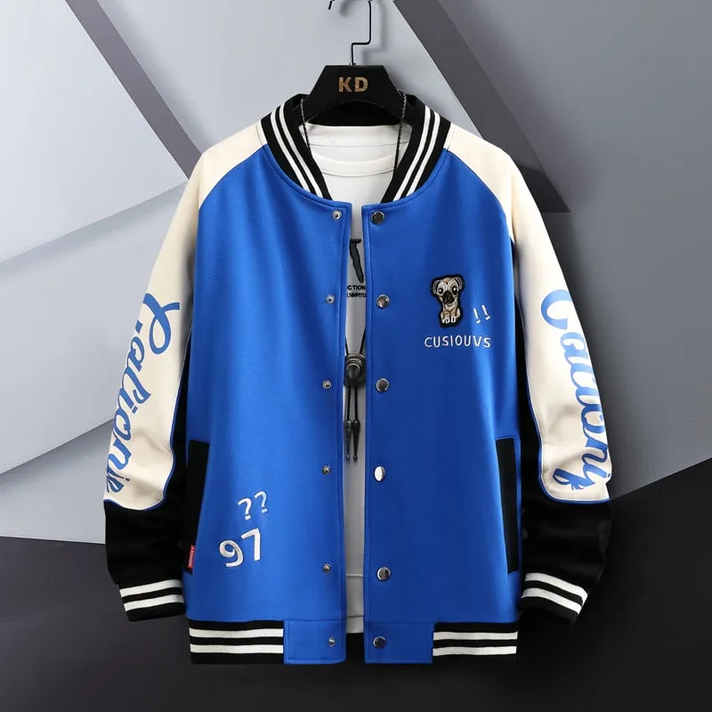 CUSIOUVS 97 Varsity Jacket