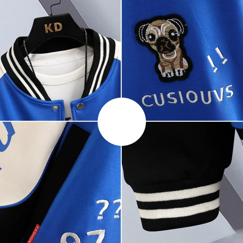 CUSIOUVS 97 Varsity Jacket