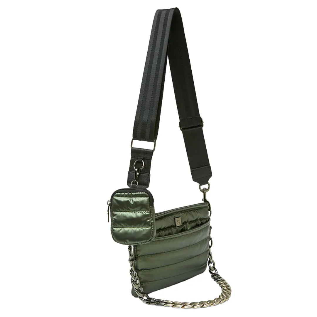 DOWNTOWN CROSSBODY PEARL OLIVE