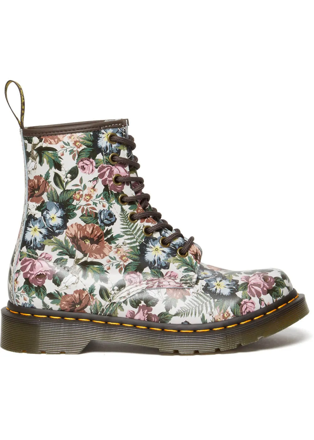 Dr. Martens 1460 W Floral Leather Boots Multi