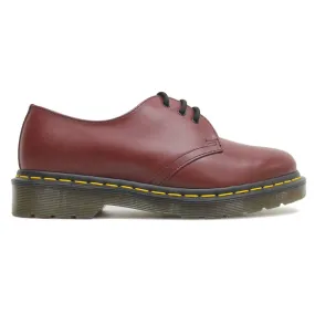 Dr Martens 1461 3-Eye Smooth Cherry Red Rouge Unisex Shoes - UK 5