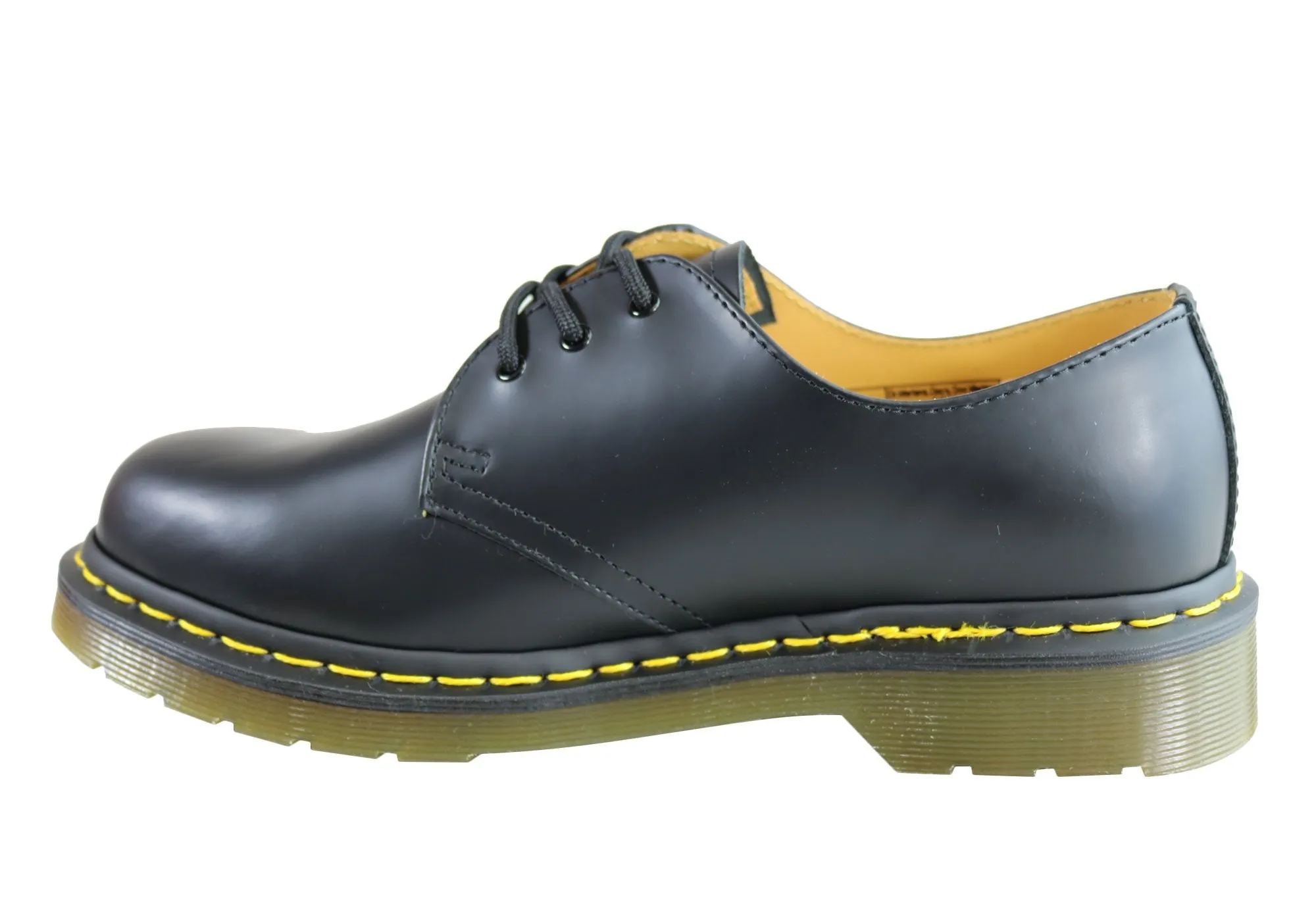 Dr Martens 1461 Classic Black Smooth Lace Up Comfortable Unisex Shoes