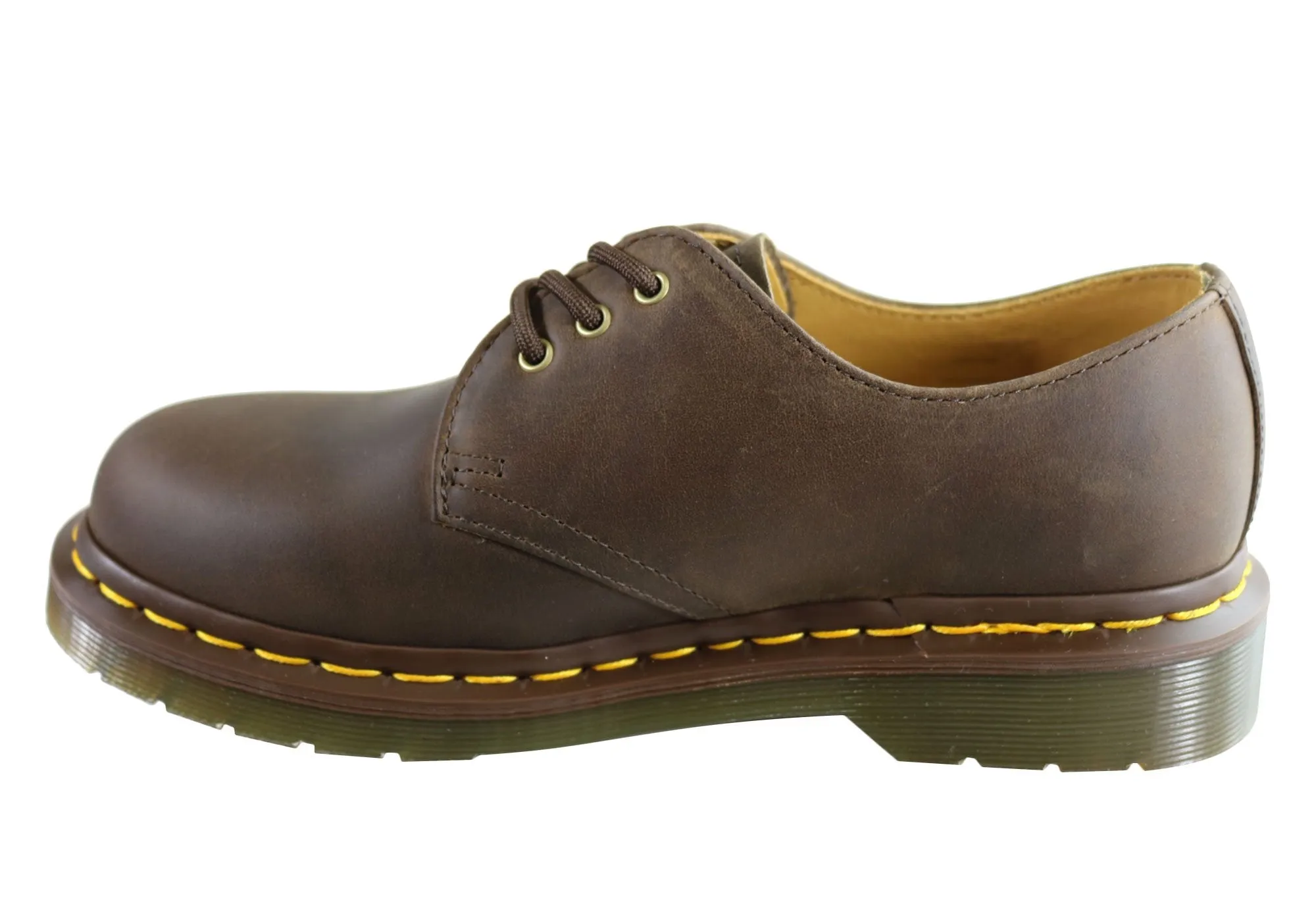 Dr Martens 1461 Gaucho Crazy Horse Lace Up Comfortable Unisex Shoes