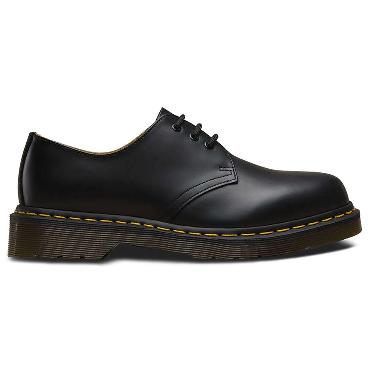 Dr. Martens 1461 Smooth Leather Black Unisex Shoes - UK 6.5